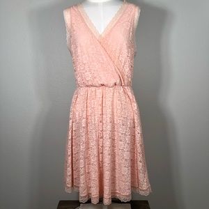 Anthropologie E by Eloise nightgown blush pink